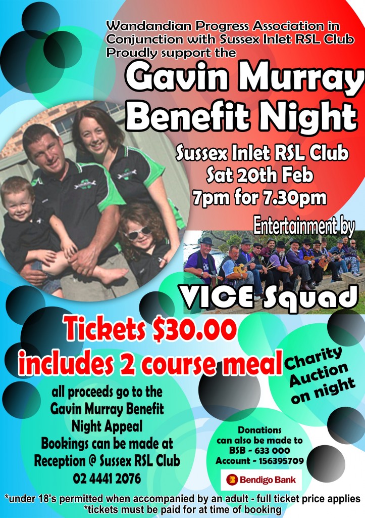 Gavin Murray Benefit Night Portrait