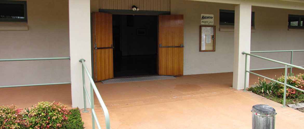Progress Hall entry