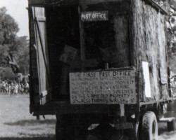Post Office Centenary 1960 Replica Bark Hut Post Office Post Office Centenary 1960 Replica Bark Hut Post Office